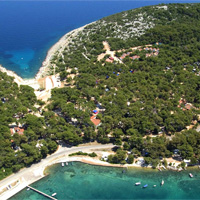 Campingplatz Village Poljana in Region Kvaerner Bucht, Kroatien