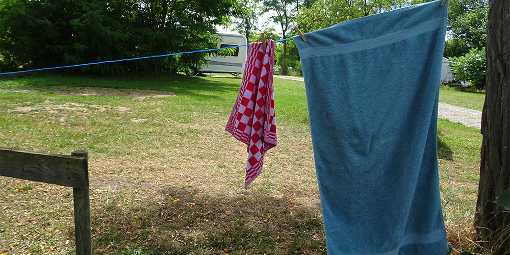 Waschen auf dem Campingplatz Waschen auf dem Campingplatz