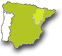 regio Aragón, Spanien